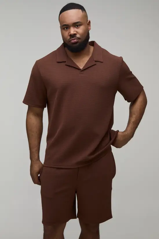 Plus size swim t-shirt for big and tall men
