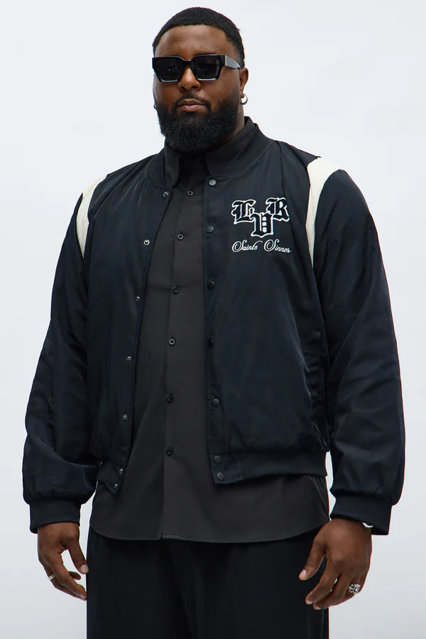 Three quarter sleeve polo shirt in plus size