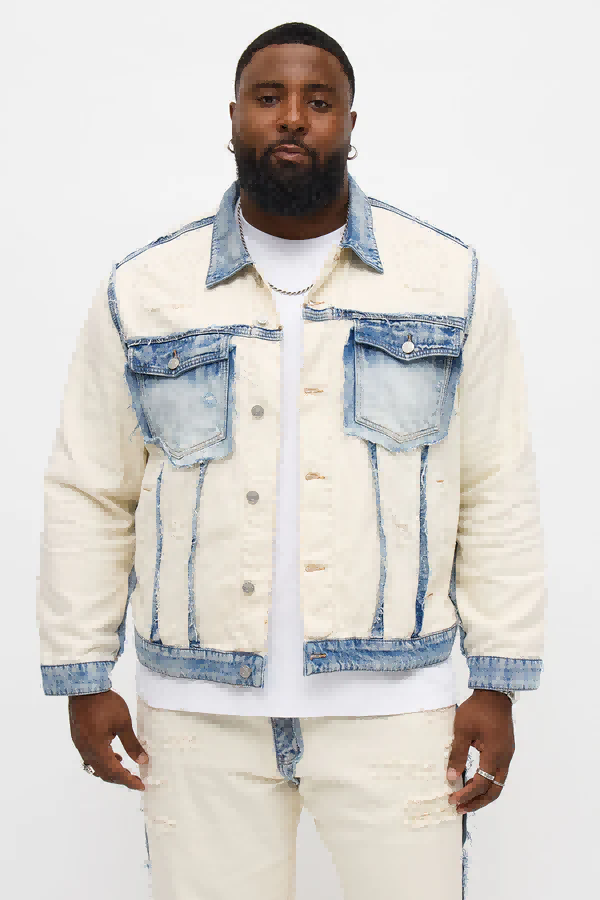 Rhinestone embellishment detail for menswear garments