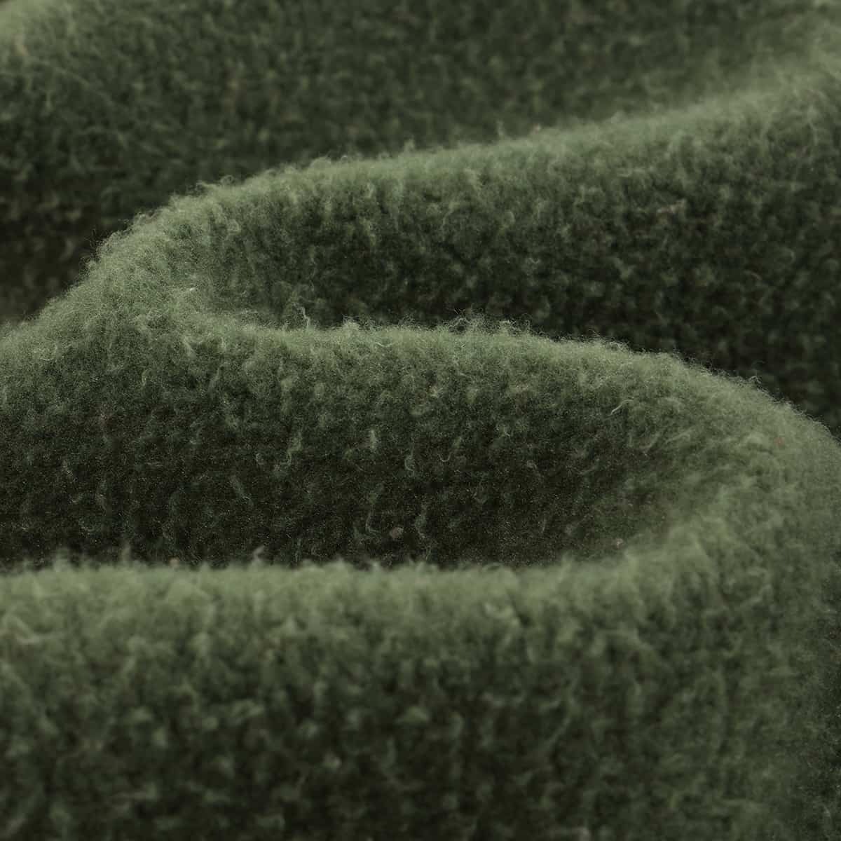 Puff print decoration on menswear garment