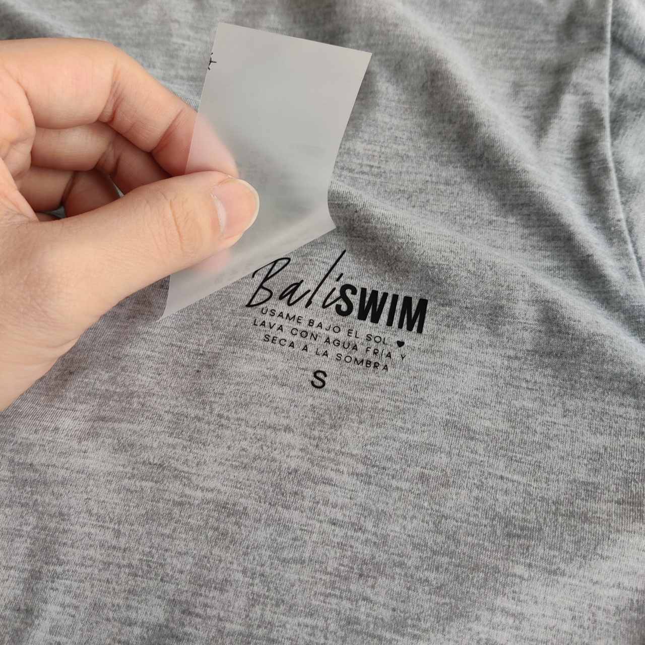 Private label menswear products and branding