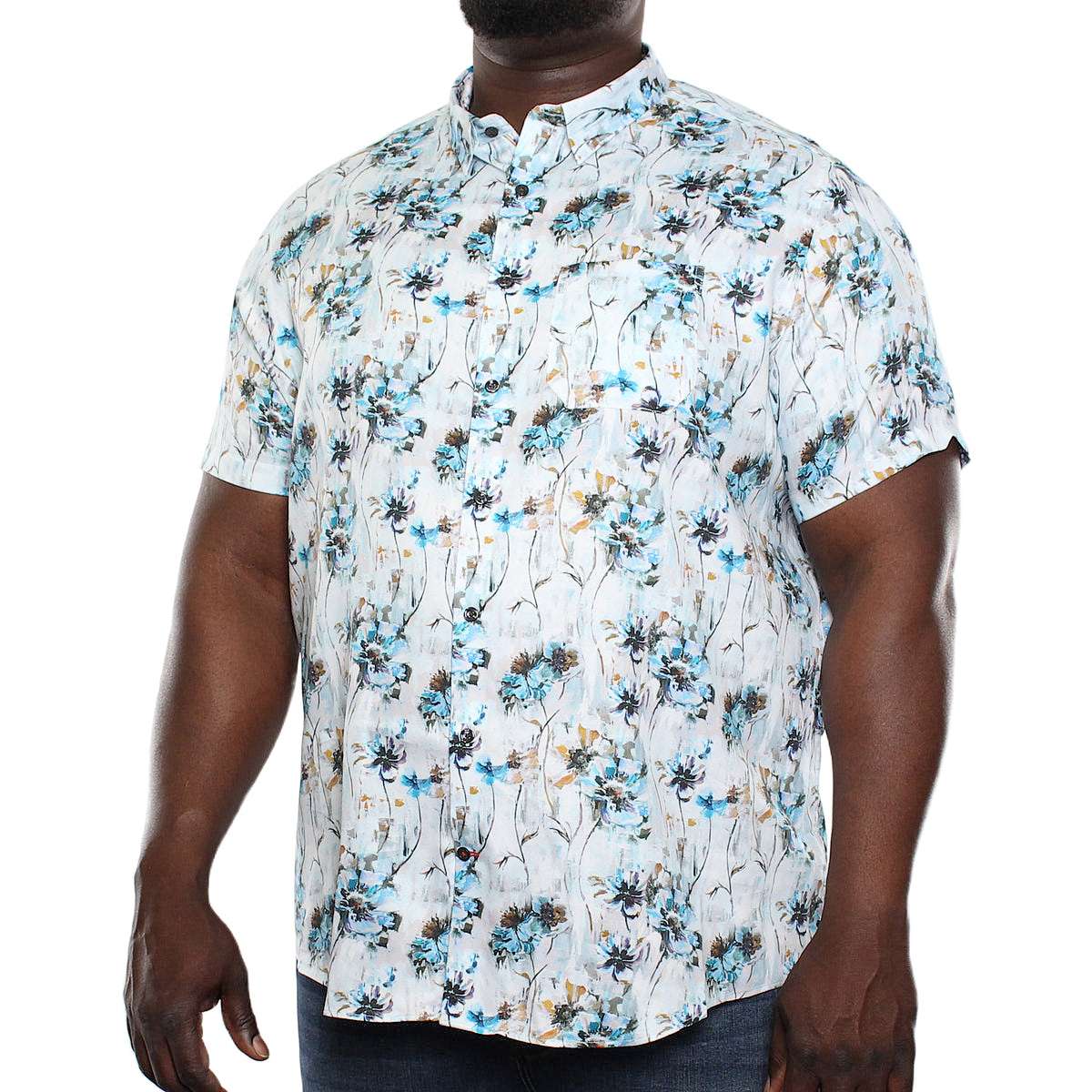 Cotton t-shirt for big and tall men