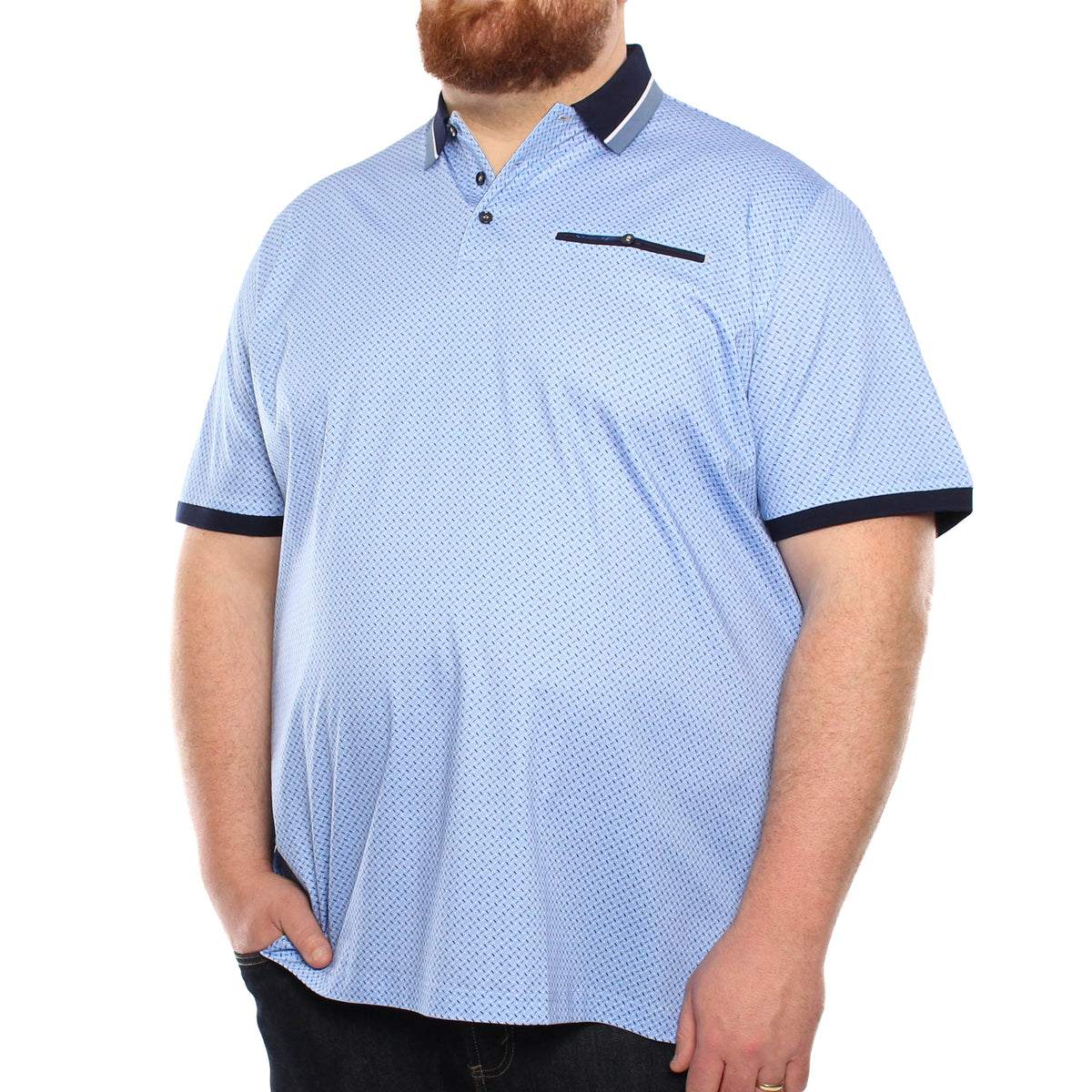Drawstring waistband on men's big and tall pants