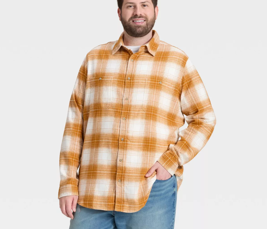 Extended size men's tees for big and tall
