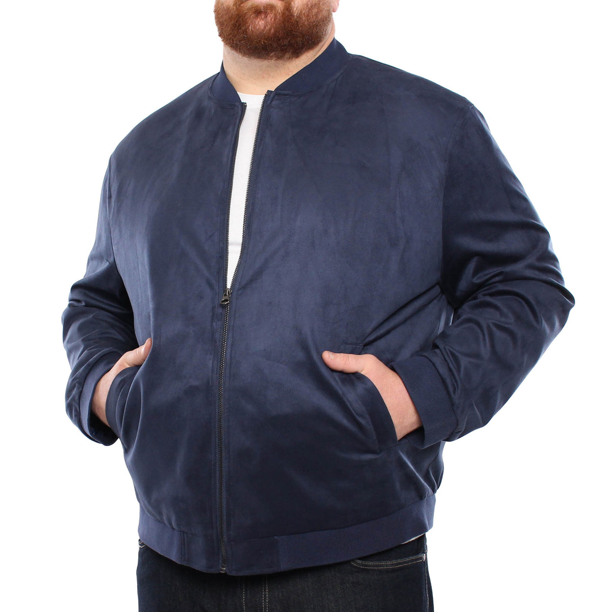 Three quarter sleeve polo shirt in plus size