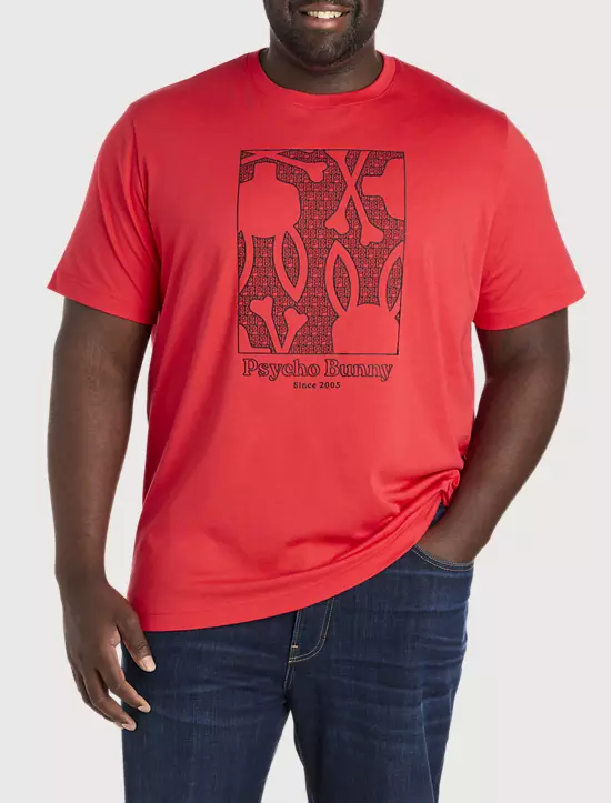 Drawstring pants detail for men's plus-size apparel