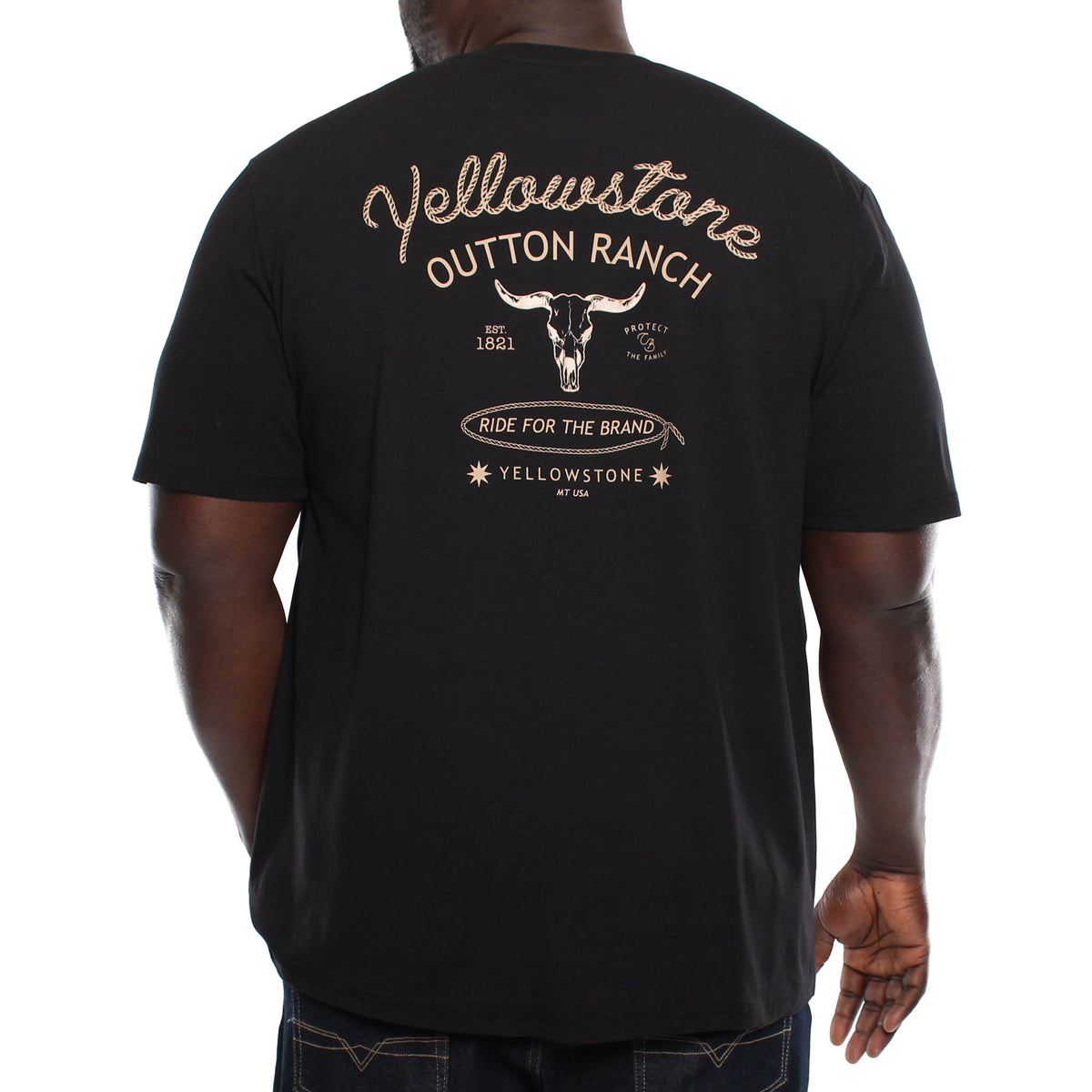 Three quarter sleeve polo shirt in plus size