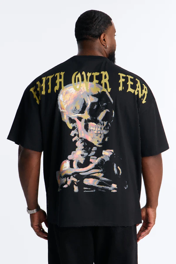 Plus size swim t-shirt for big and tall men