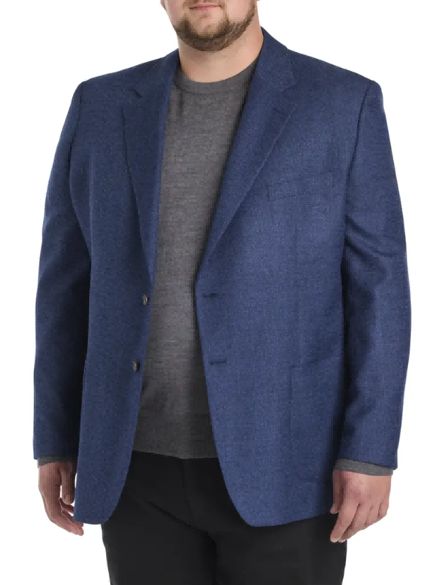 Extended size men's tees for big and tall