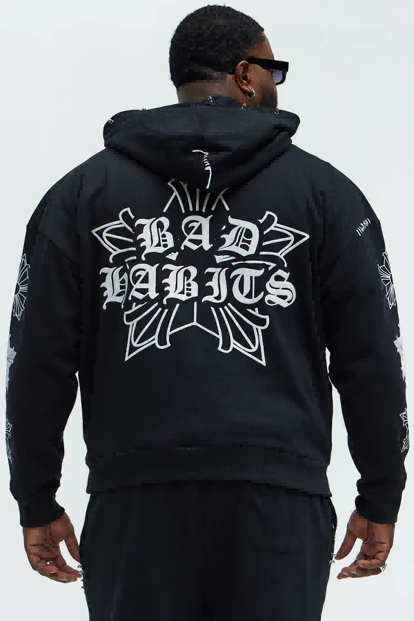 Private label menswear products and branding