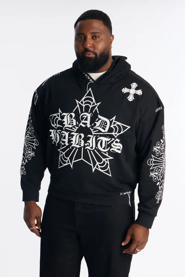 Extended size men's tees for big and tall