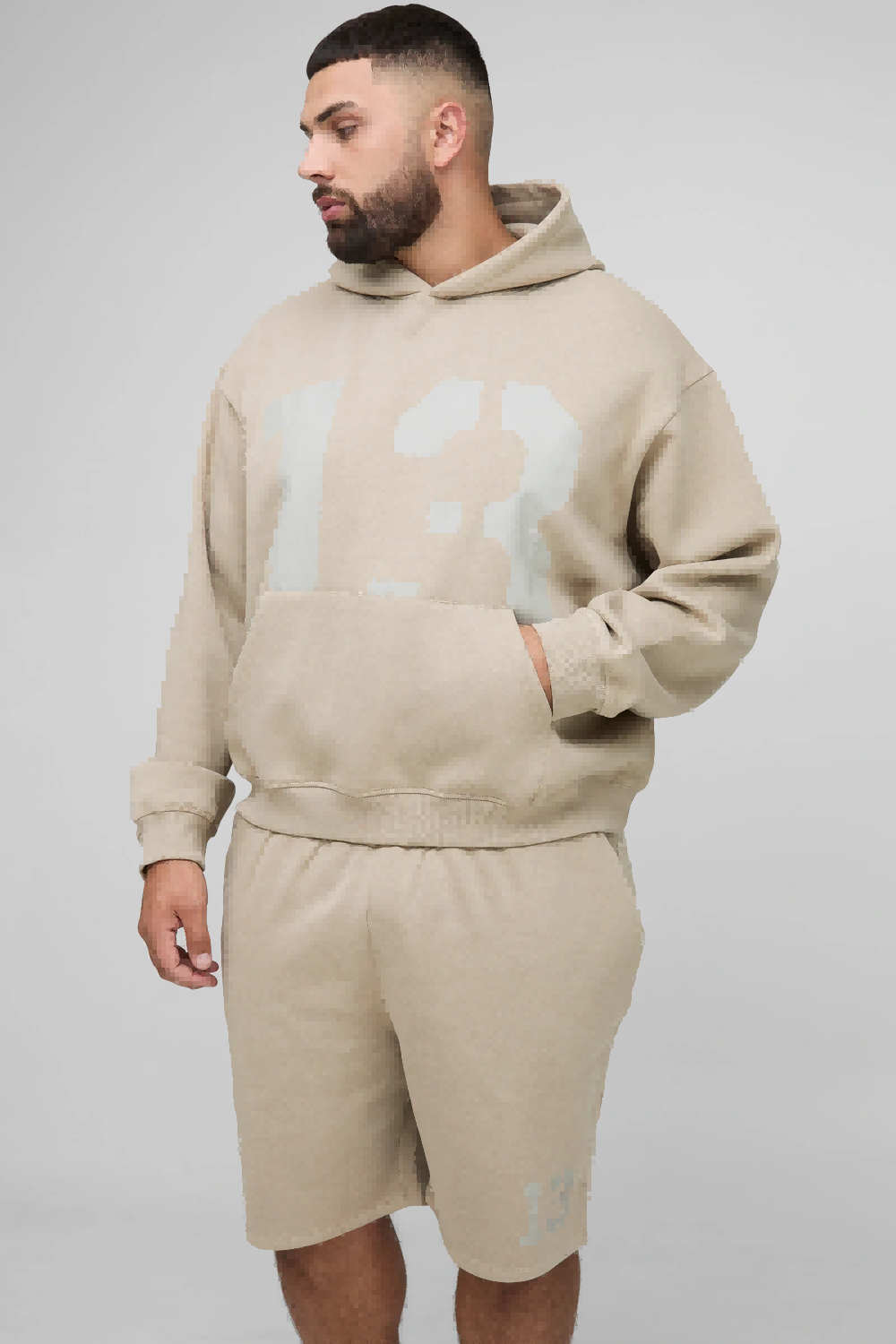Cotton t-shirt for big and tall men