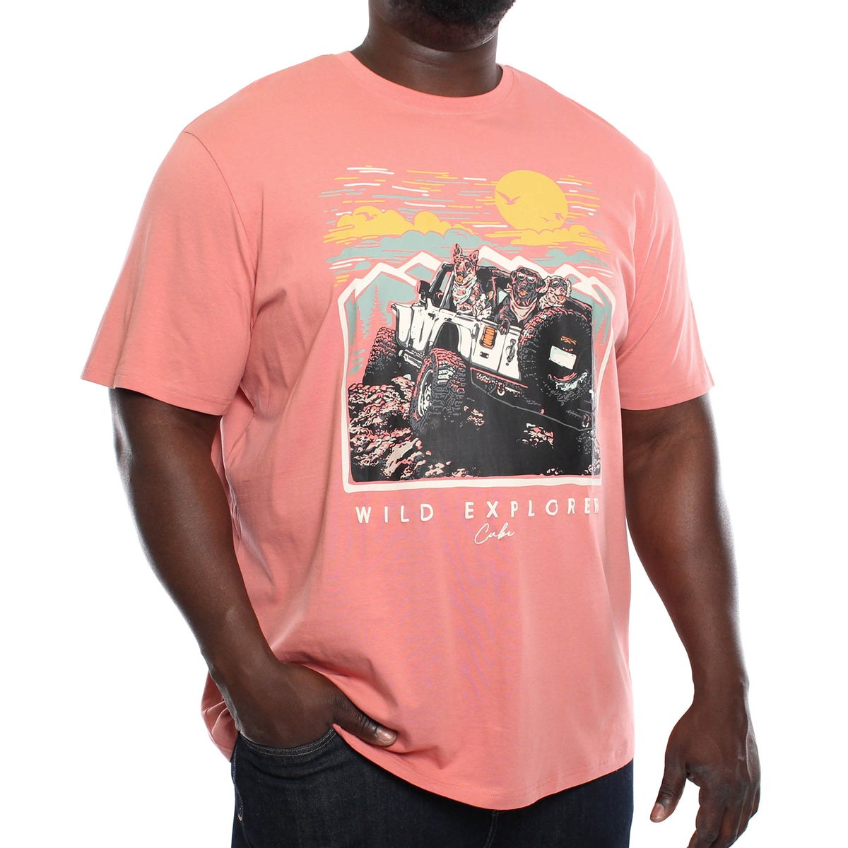 Übergroße Grafik-T-Shirts