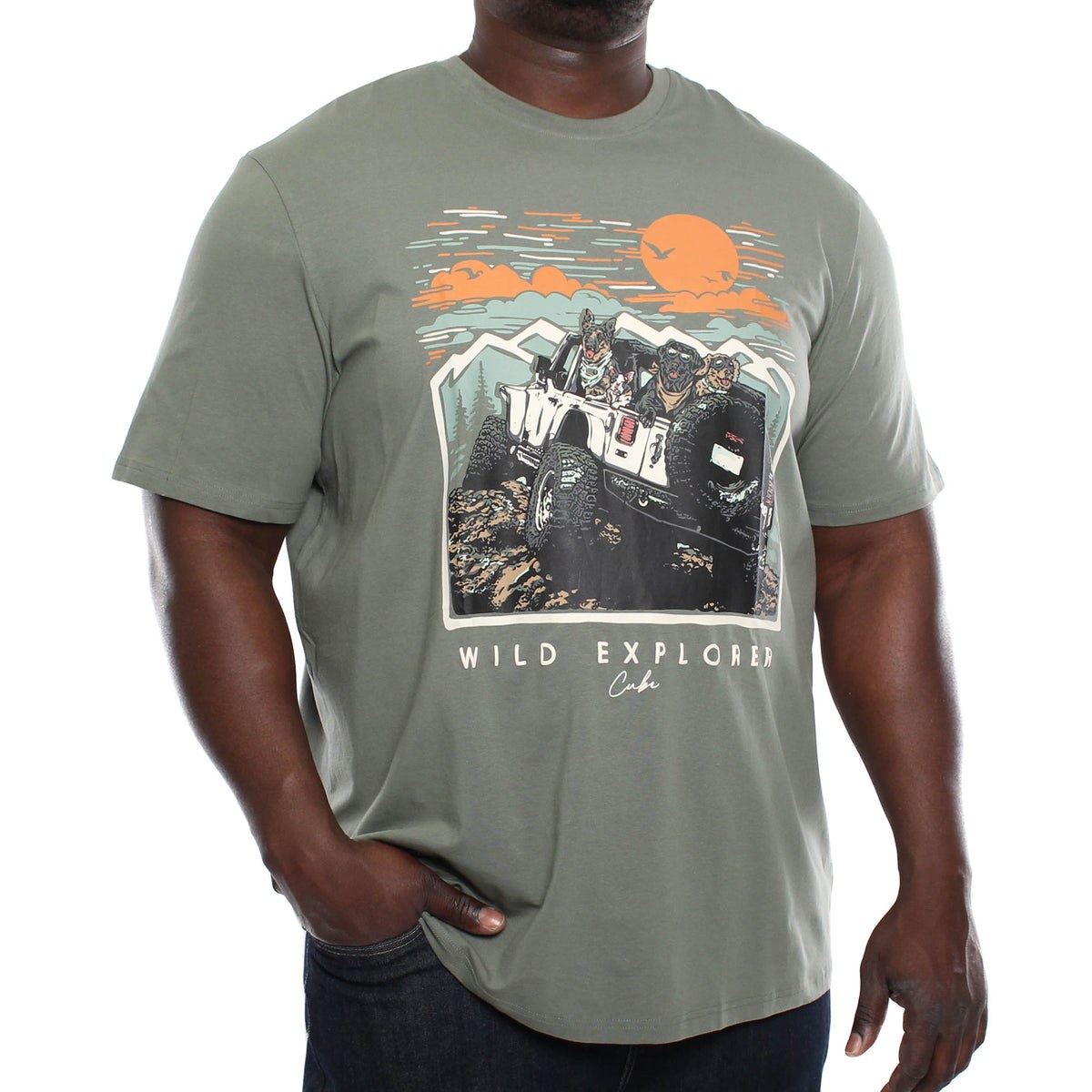 Übergroße Tall-T-Shirts