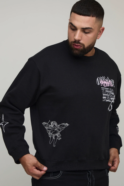 Felpe Plus Size