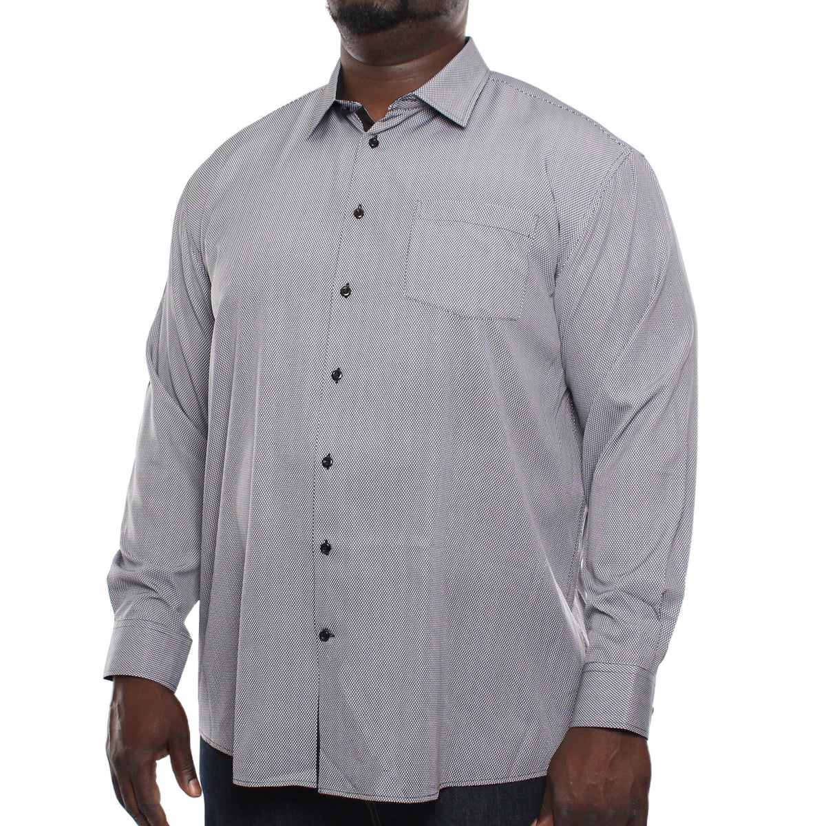 Rhinestone embellishment detail for menswear garments