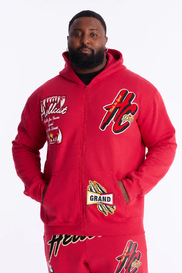 Hoodie Oversized Zip-Up
