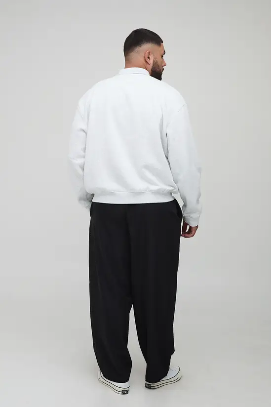 3D puff print embroidery on menswear