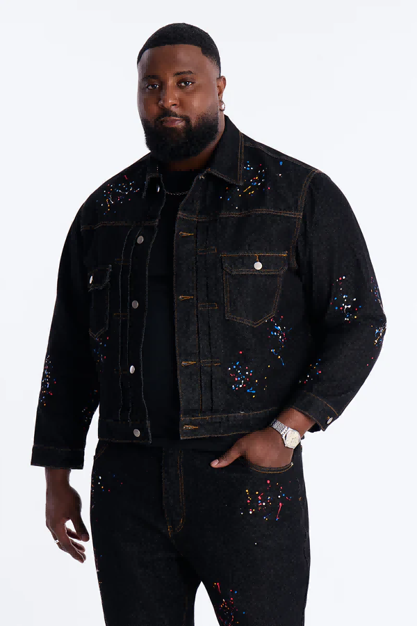 Plus size swim t-shirt for big and tall men