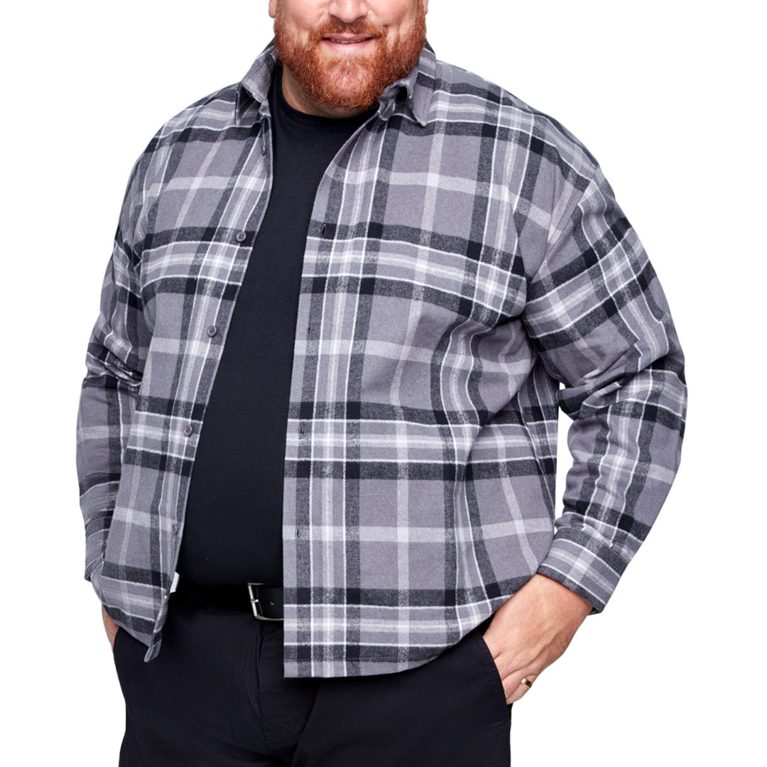 Cotton t-shirt for big and tall men