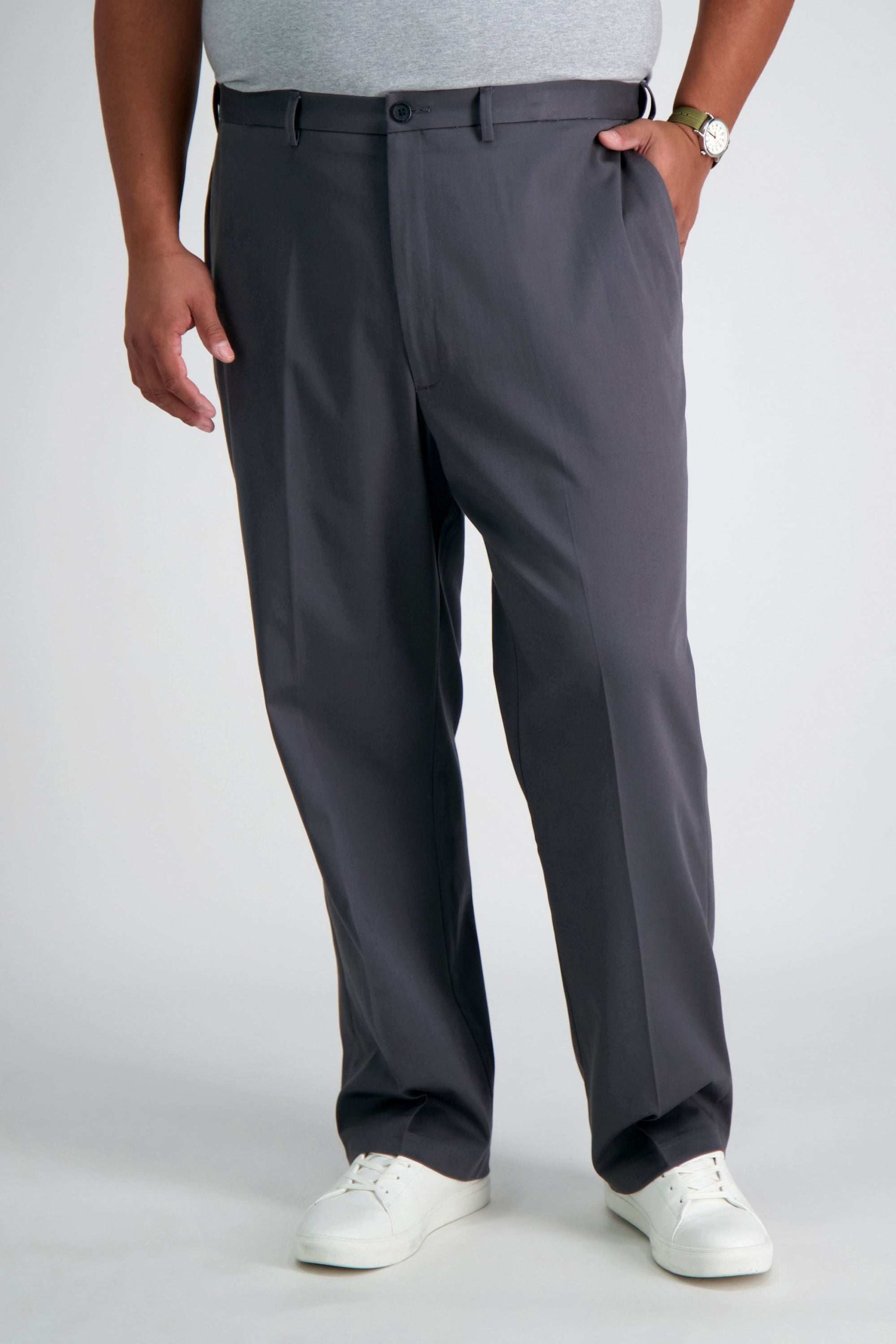 Drawstring detail on men's big and tall pants