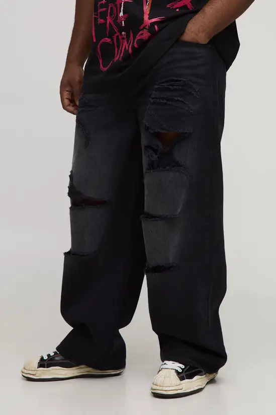 Plus size swim t-shirt for big and tall men