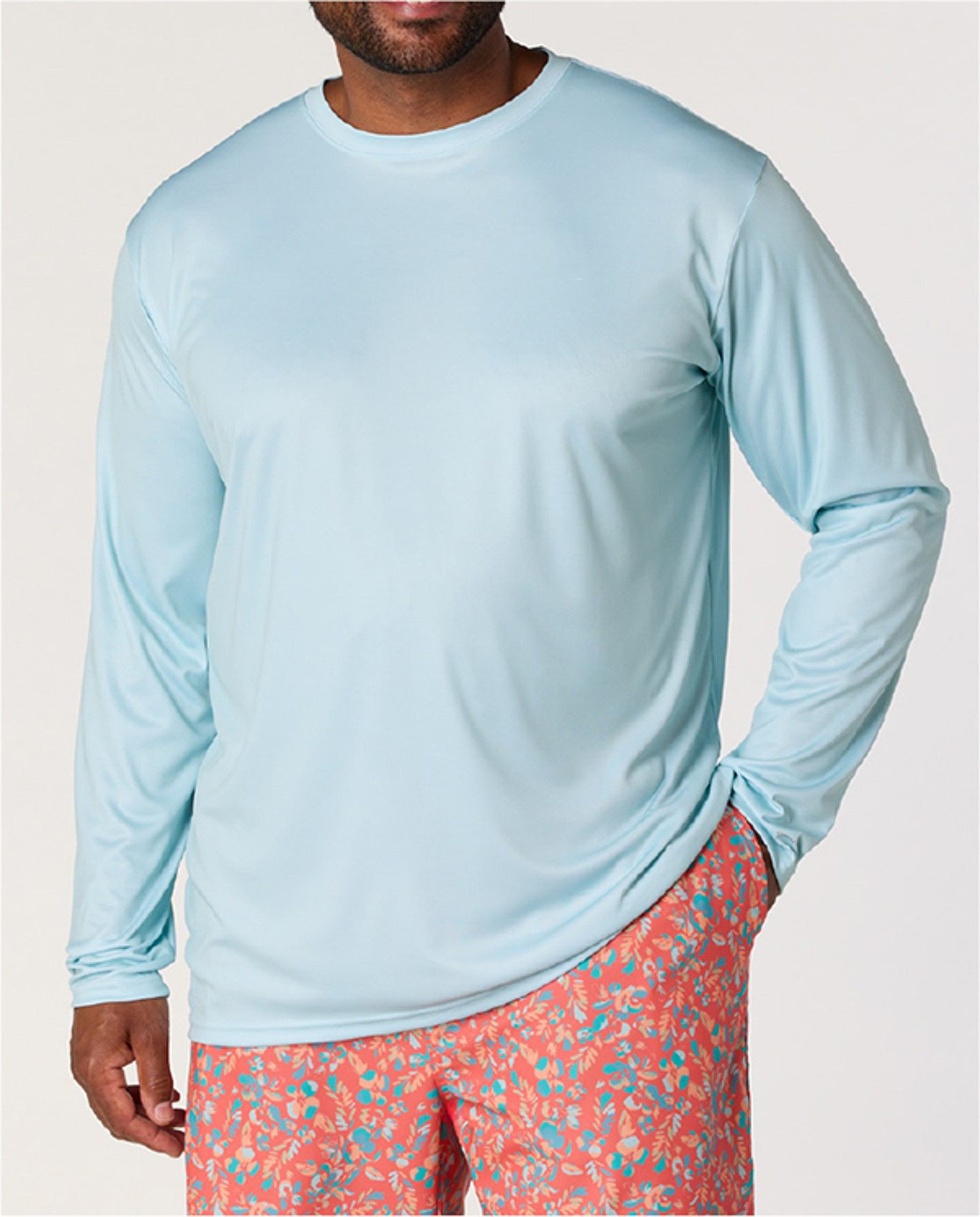 Three quarter sleeve polo shirt in plus size