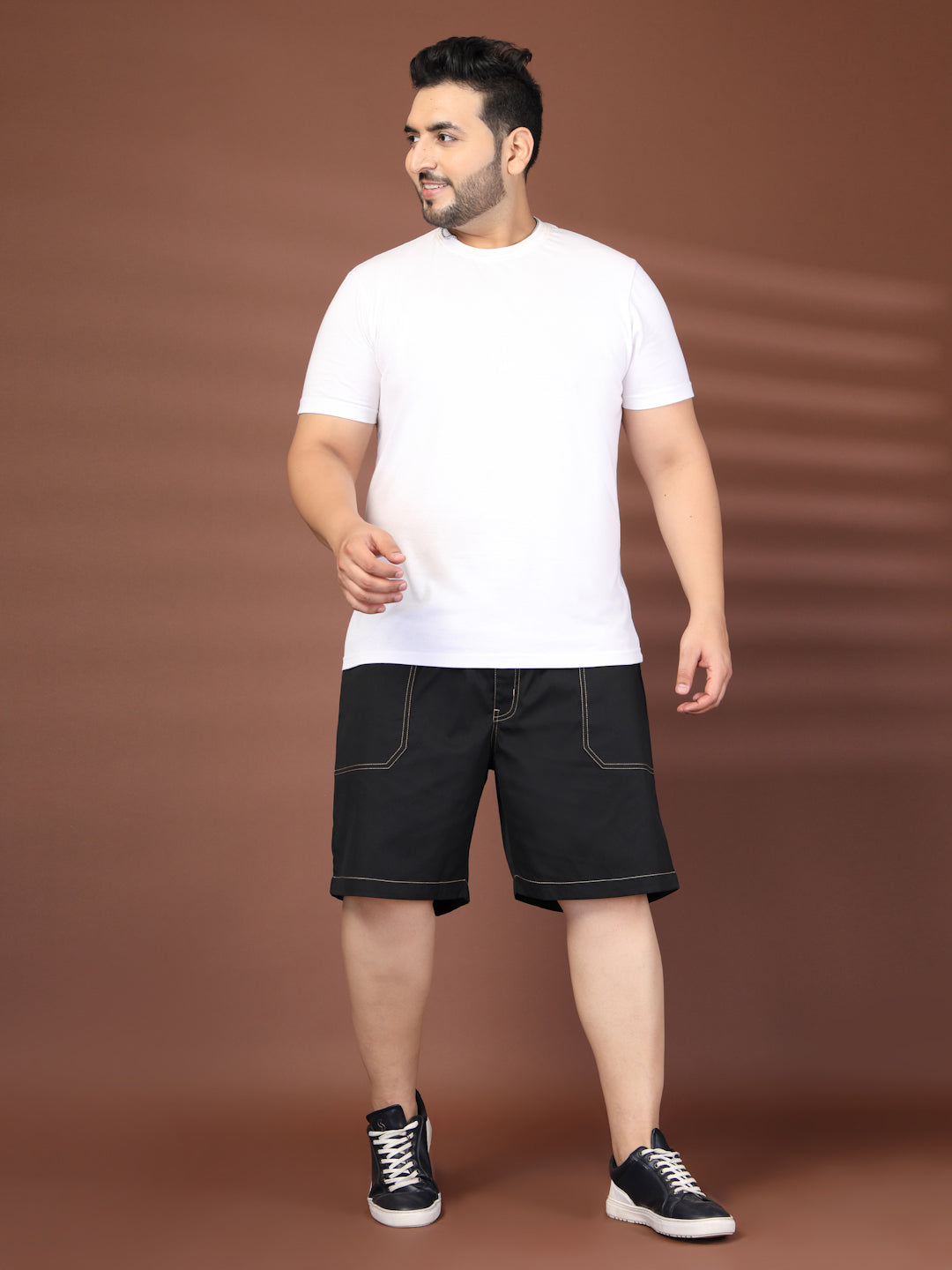 Cotton t-shirt for big and tall men