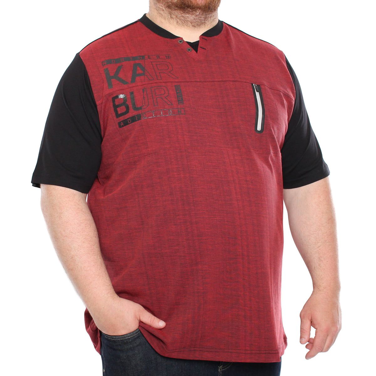 Animal print puffer jacket for big and tall men
