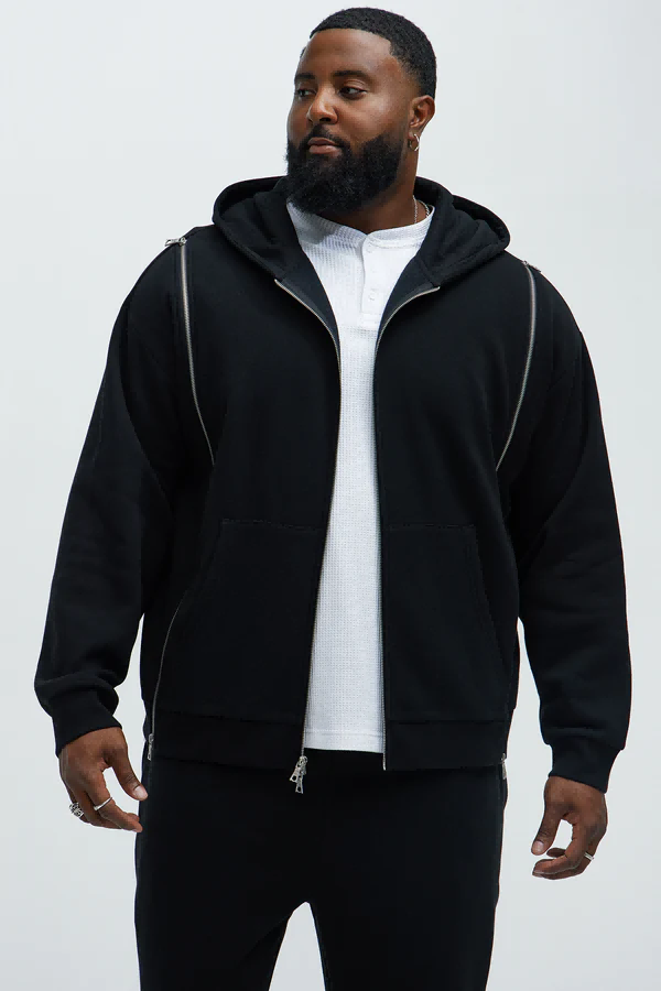 3D puff print embroidery on menswear