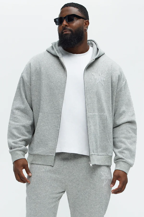 Drawstring waistband on men's plus-size pants
