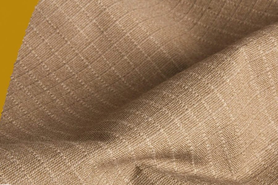 Puff print decoration on menswear garment
