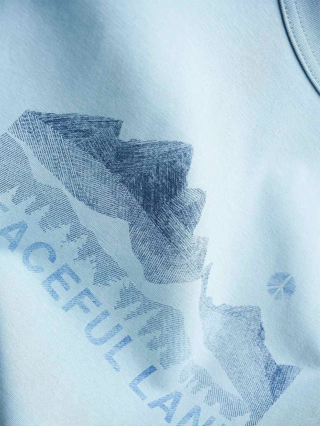 Plus size swim t-shirt for big and tall men